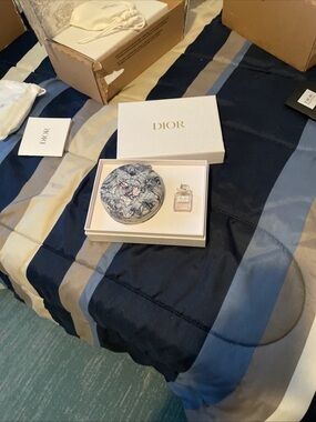 Dior Jewelry Pouch With Miss Dior Mini With Box And Little Samples Perfume